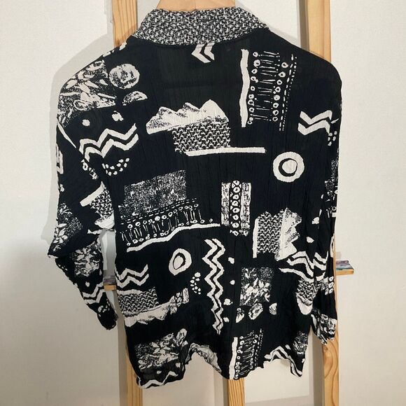 Peter Popovitch vintage petite beaded open front cardigan one size - Picture 4 of 8